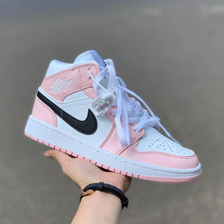 Nike Air Jordan 1 GS Pink White