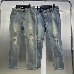 Quần Jeans rách gối basic cao cấp